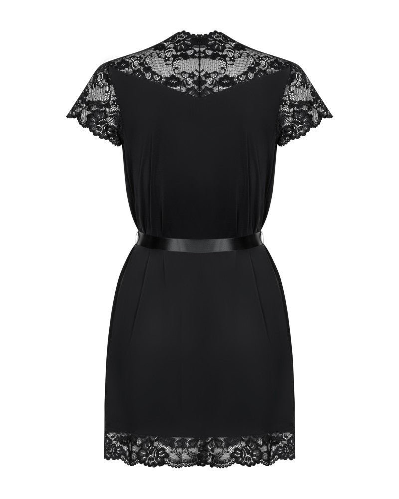 810-PEI-1 peignoir black L/XL