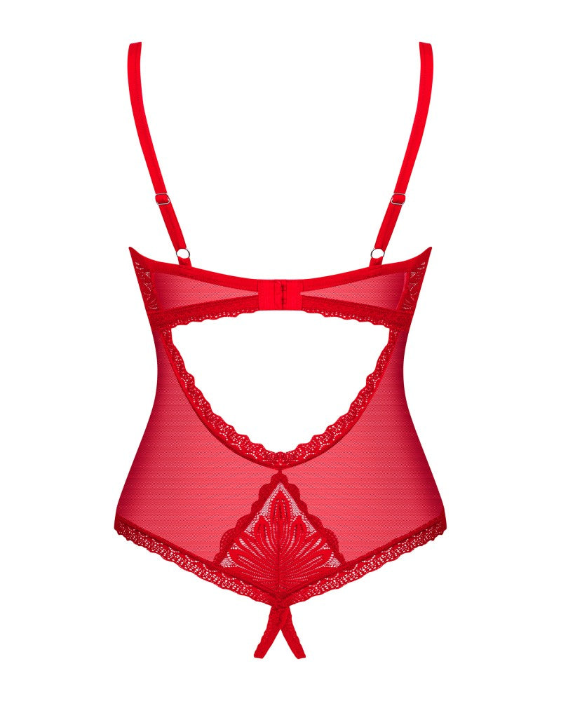 Chilisa crotchless teddy XS/S