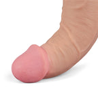 10.5" REAL SOFTEE Rechargeable Vibrating Dildo(Flesh)