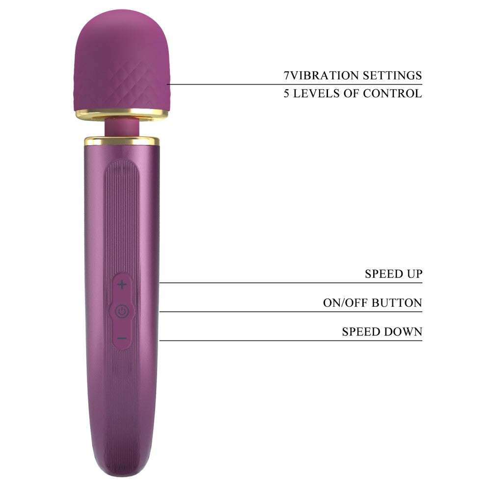 Pretty Love Colorful Massager Purple