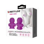 Pretty Love Nipple Sucker Purple
