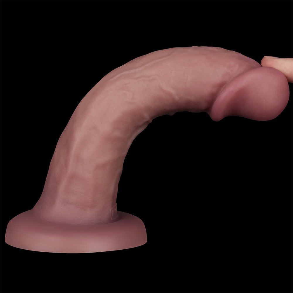 8'' Vibrating Dual Density Power Cock