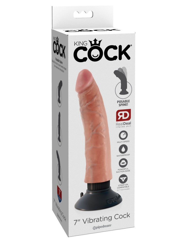 7" Vibrating Cock Light