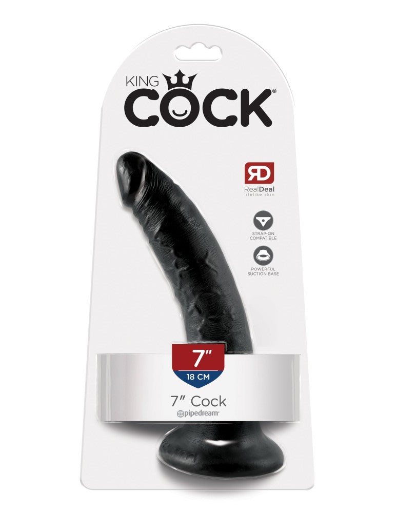 7" Cock Black