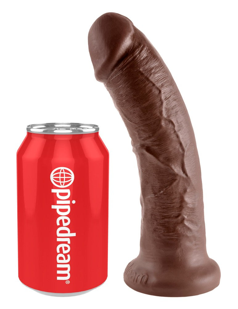 8" Cock Brown