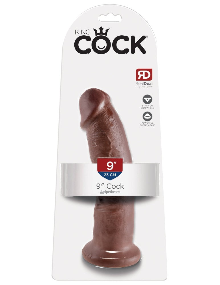 9" Cock Brown