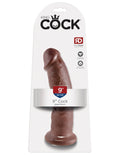 9" Cock Brown