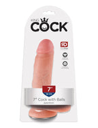 7" Cock with Balls Light