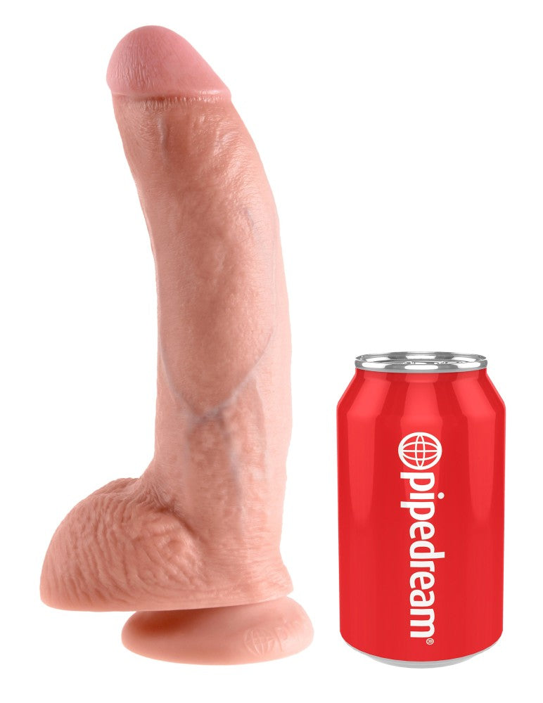 9" Cock with Balls Light