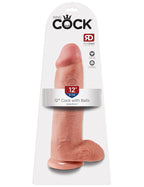 12" Cock with Balls Light