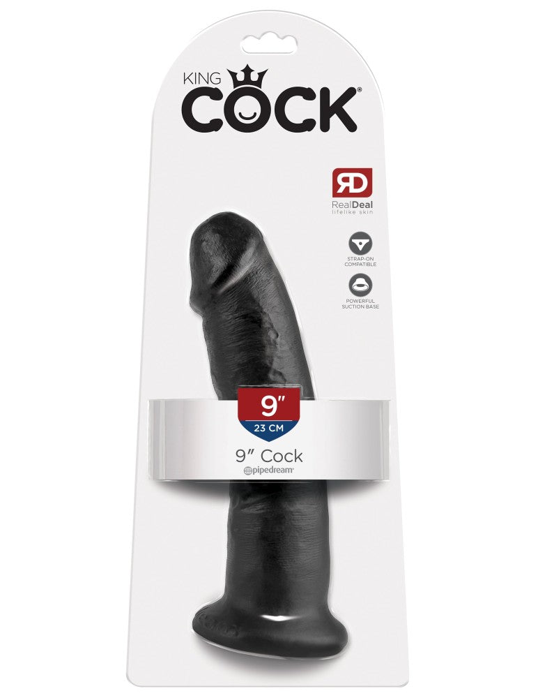 9" Cock Black