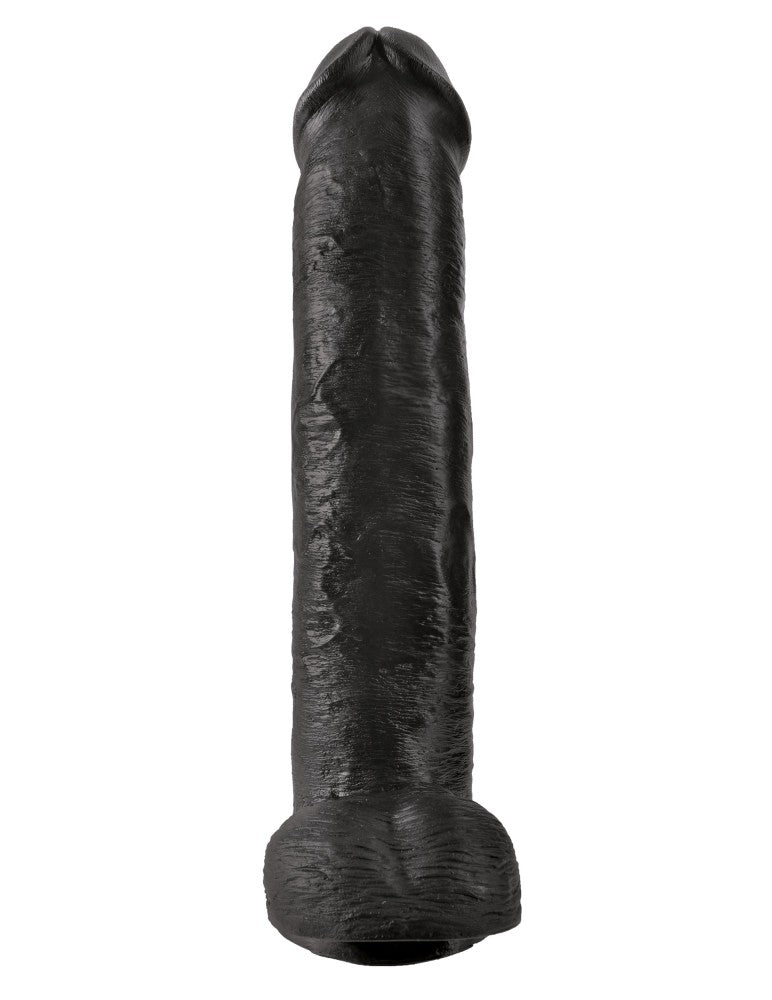 15" Cock with Balls Black