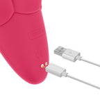 Flicker Rechargeable Vibrator Rose Red
