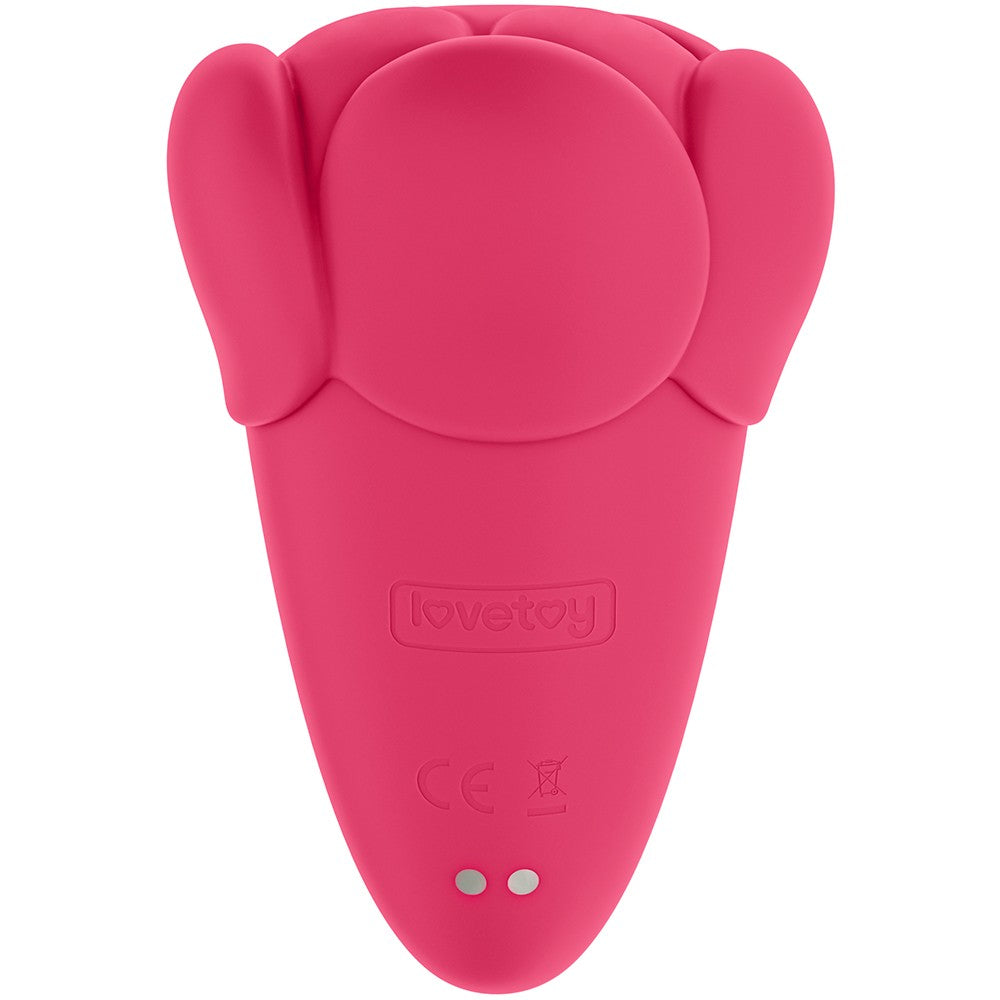 Flicker Rechargeable Vibrator Rose Red