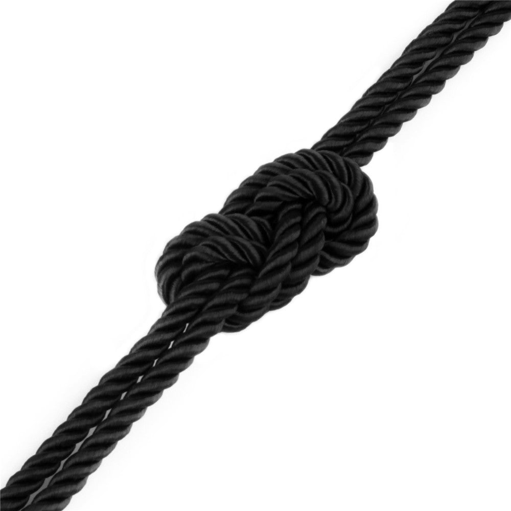 Rebellion Reign Ebony Silky Bondage Rope