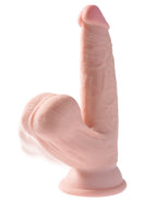 6" Triple Density Cock With Swinging Balls Light