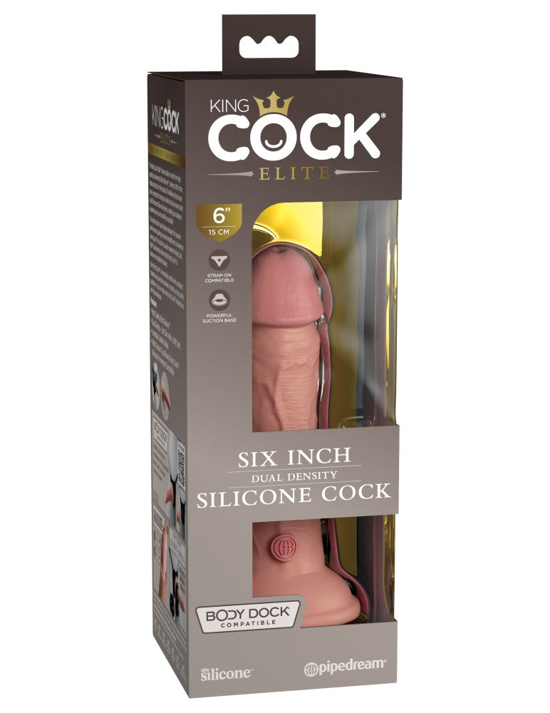 6" Dual Density Silicone Cock Light
