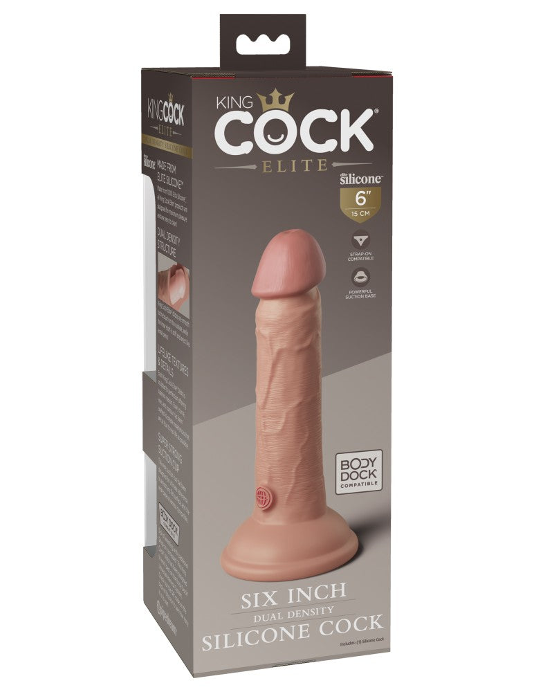 6" Dual Density Silicone Cock Light
