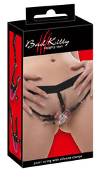 Bad Kitty String With Clamps