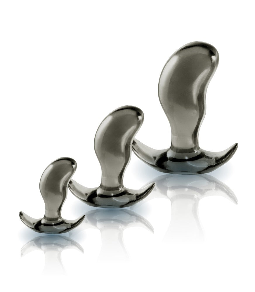 Black Axinite 3 in 1 Aanl Plug Kit Set II