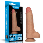 9'' Vibrating Power Basics Cock
