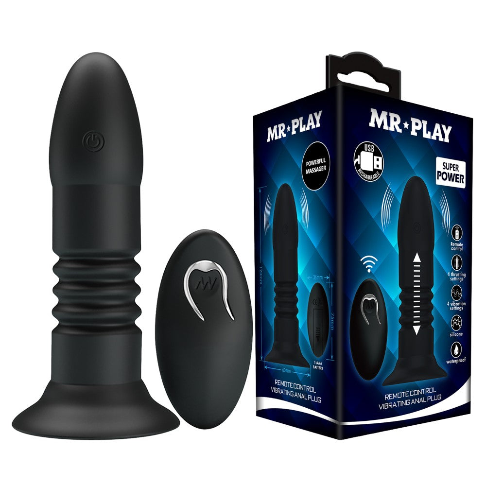 Mr. Play Super Power Vibrating Anal Plug III
