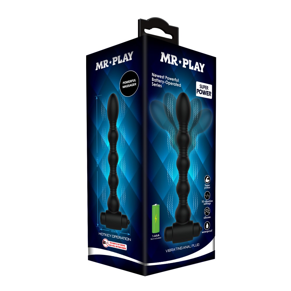 Mr. Play Vibrating Anal Plug V