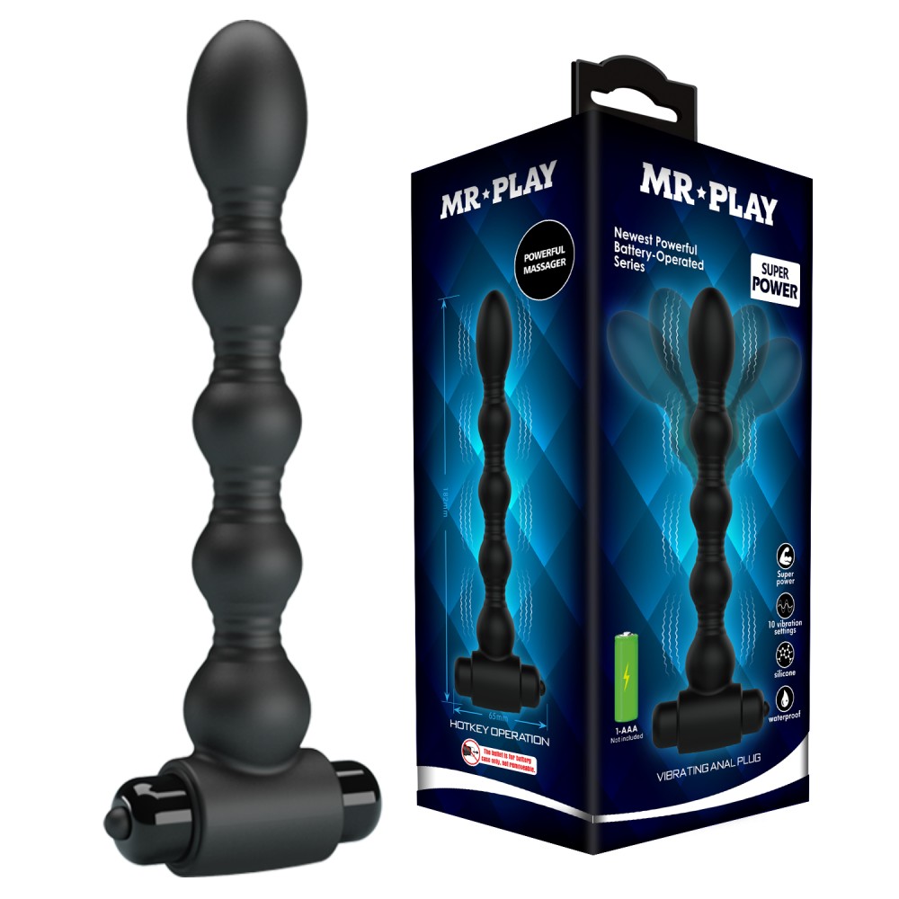 Mr. Play Vibrating Anal Plug V