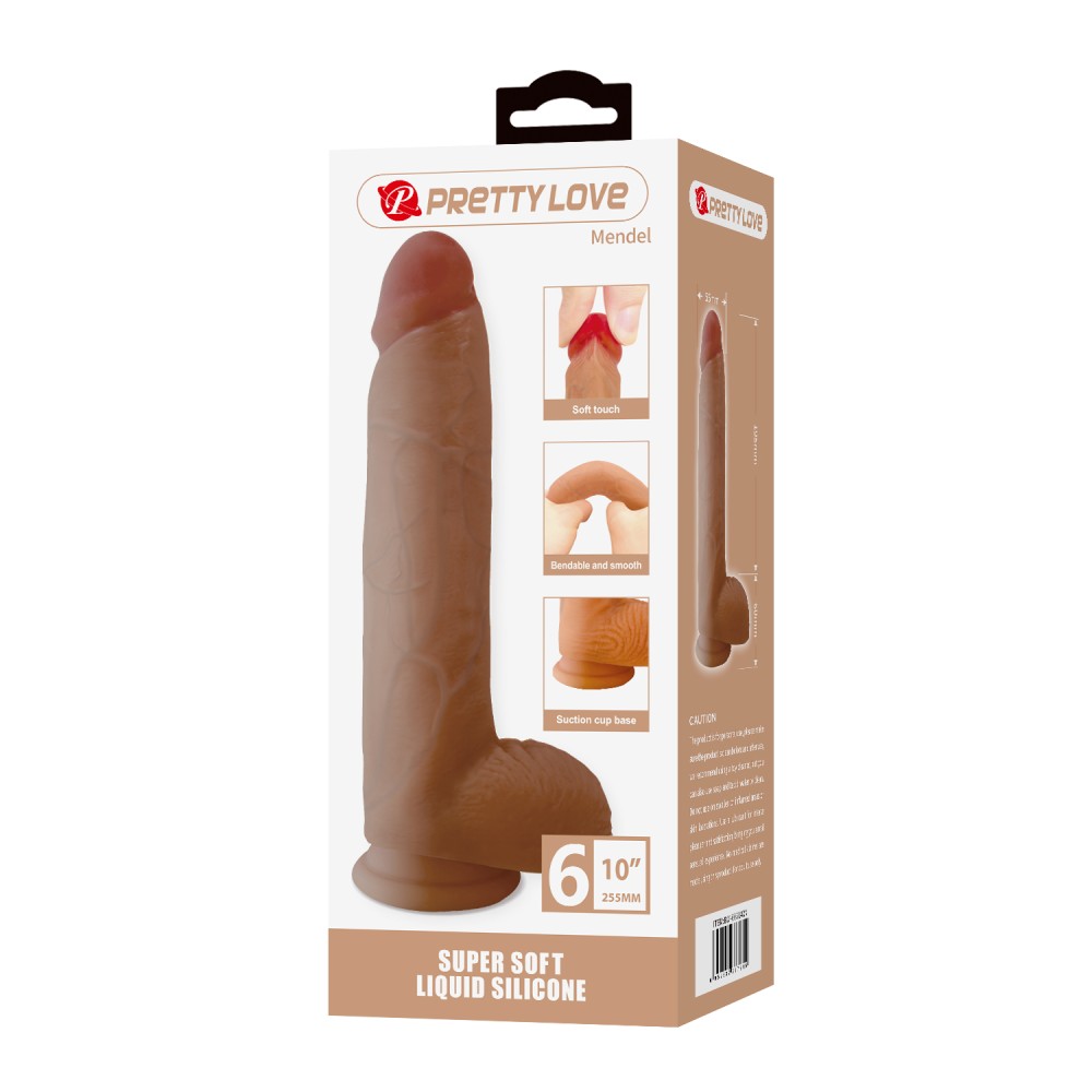 Pretty Love Mendel 10" Dildo