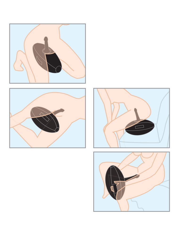 Prémium pozicionáló labda dildóval