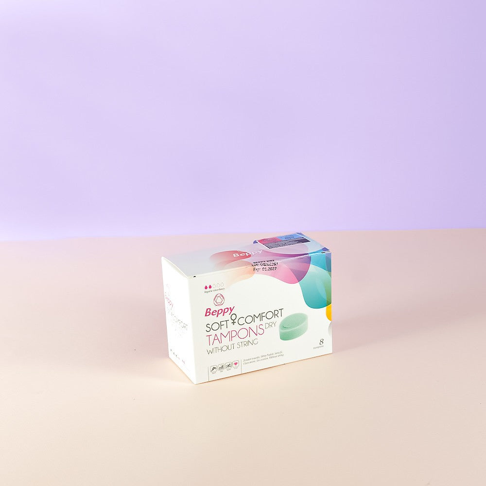 Beppy Tampon SOFT - Non-Lubricated sponge tampon - 8 pieces