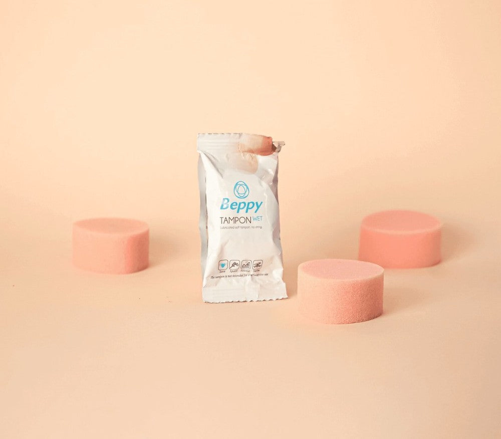 Beppy Tampon WET - Lubricated sponge tampon - 2 pieces