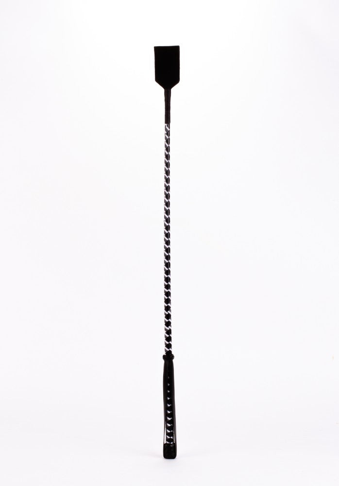 Leather Stick with Neon Strip and Nubuck Leather Top White