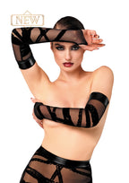 Bondesque Opera Thumb Loop Gloves S/M