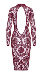 Kink Royal midi dress L