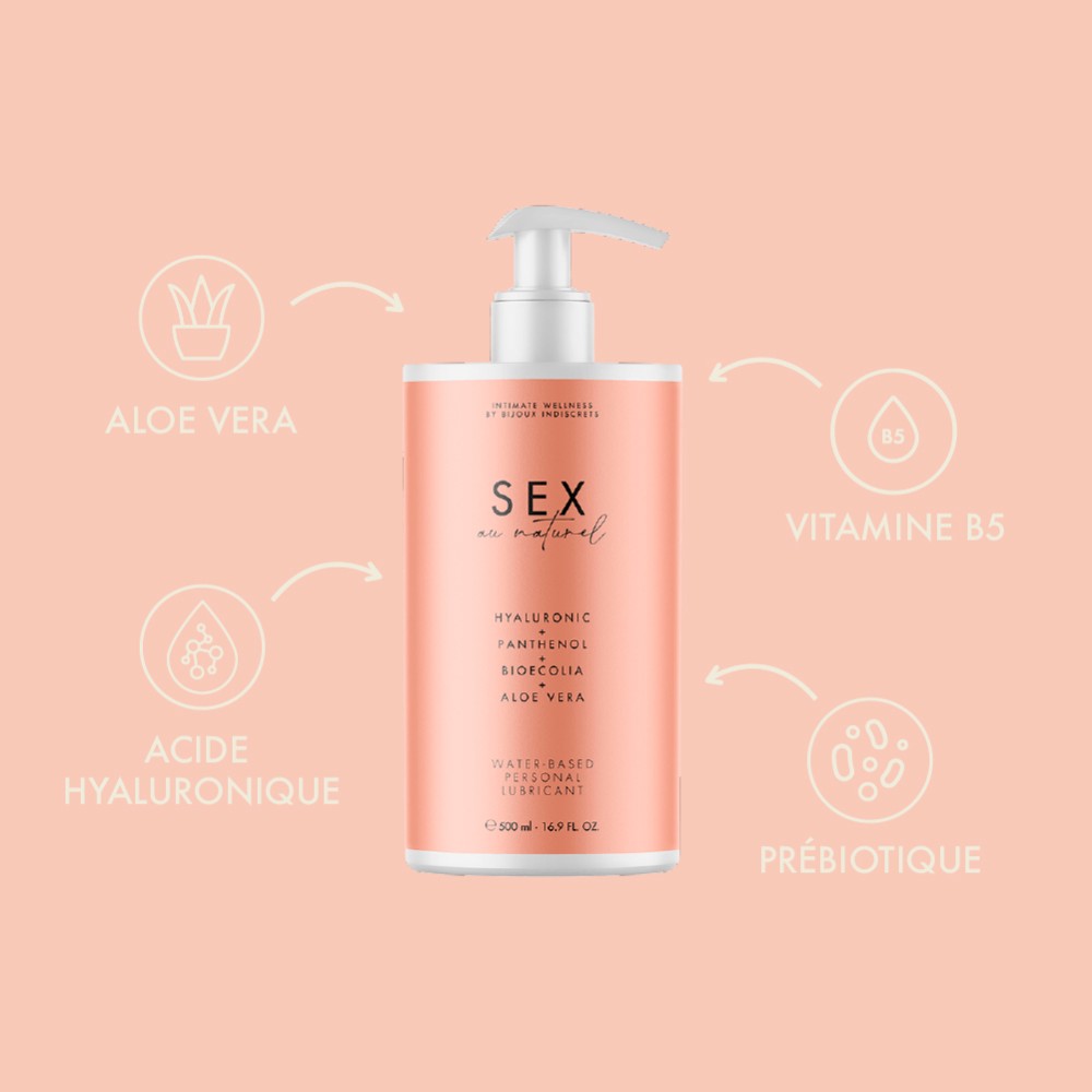 Sex Au Naturel water based Lubricant (500ml)