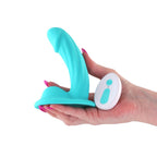 Colours - Curve - Vibrating - 5" Dildo - Teal