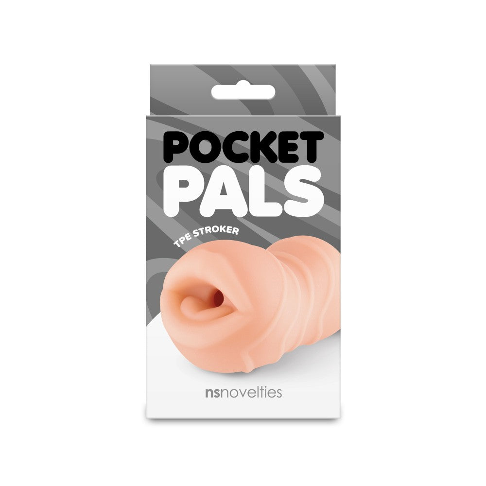 Pocket Pals - Mouth Stroker - Tan