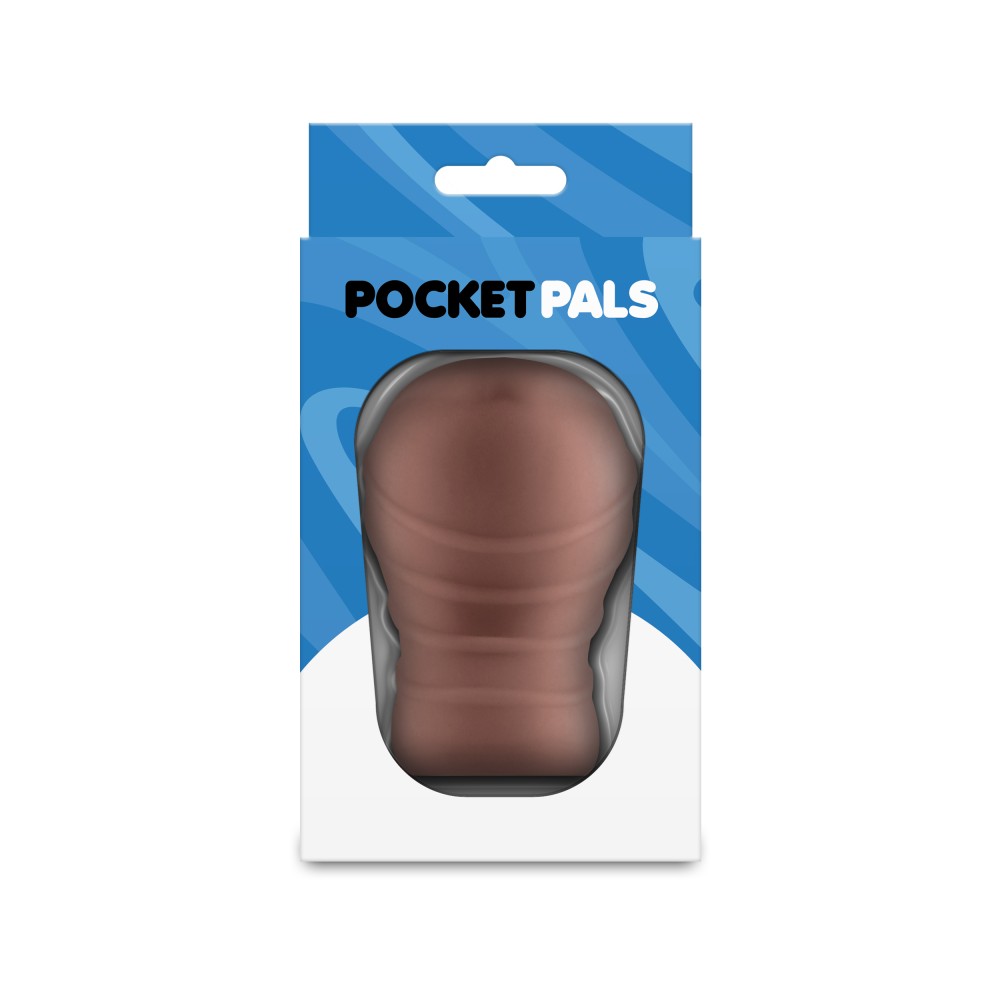 Pocket Pals - Mouth Stroker - Brown