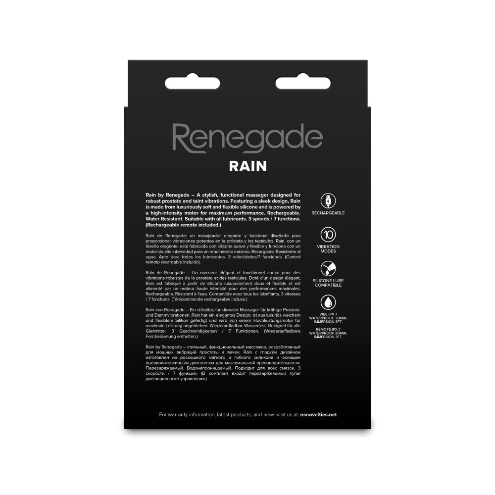 Renegade - Rain - Black