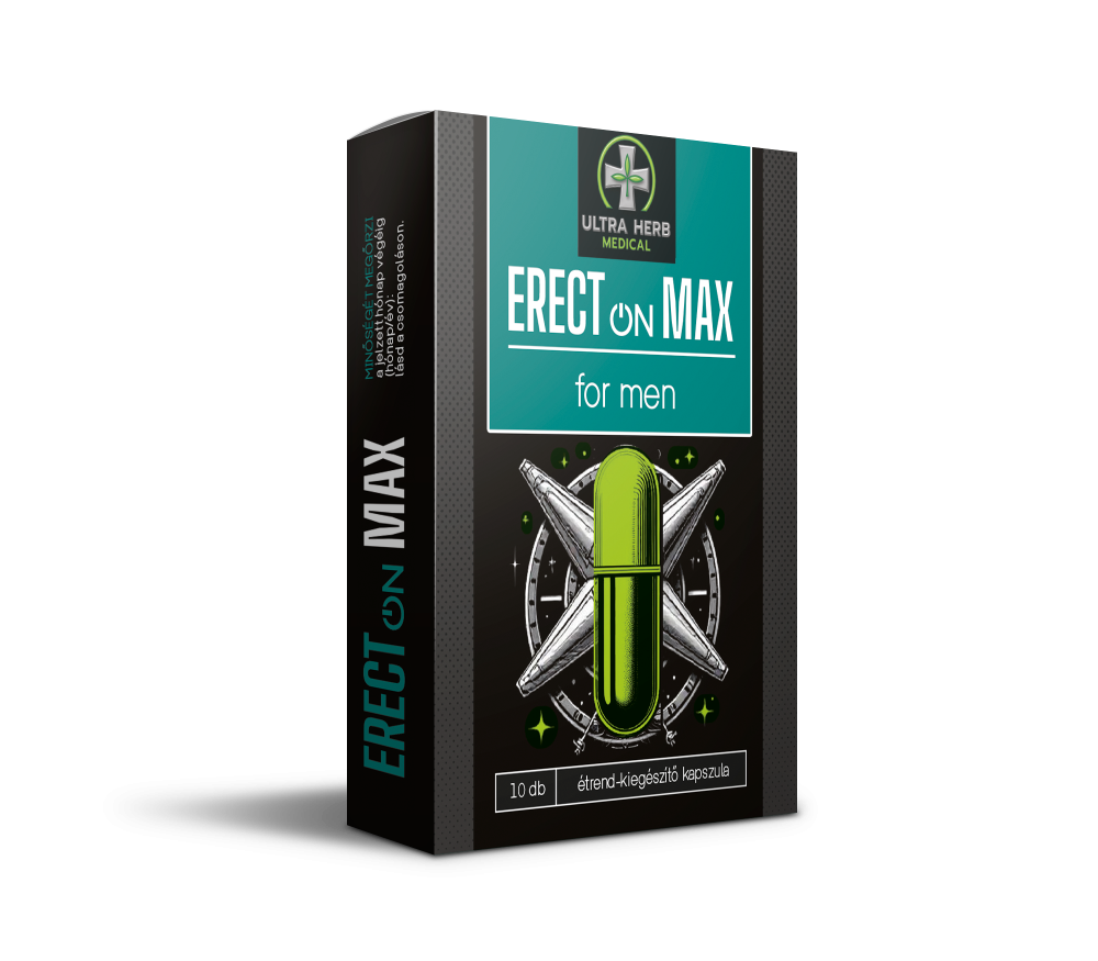 ErectOn Max – Férfi Potencia kapszula (10db)