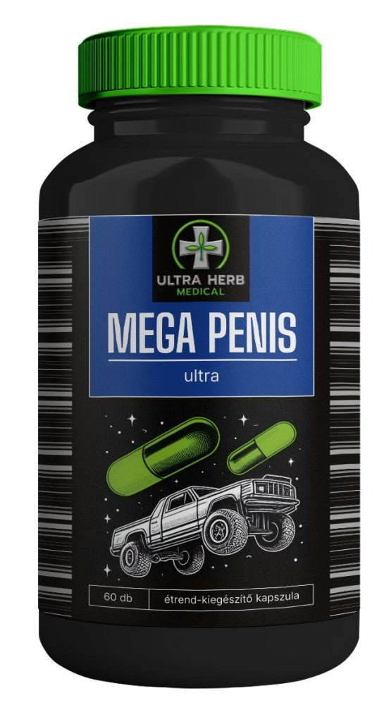 MEGA Penis Ultra – férfi étrend-kiegészítő (60 db)