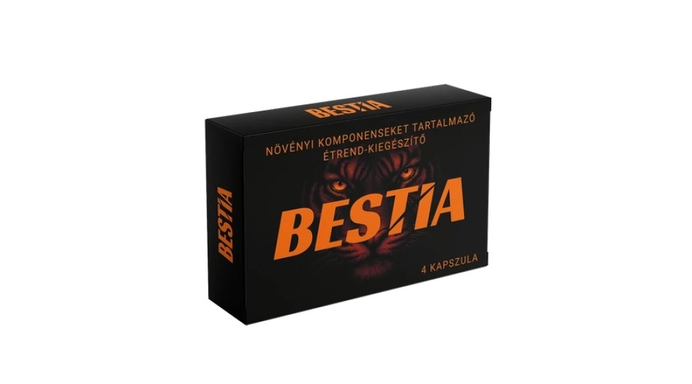 BESTIA – Férfi Vitalitás kapszula (4db)