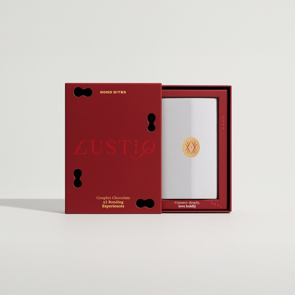 Lustiq Bond Bites – különleges étcsokoládé pároknak (2db)