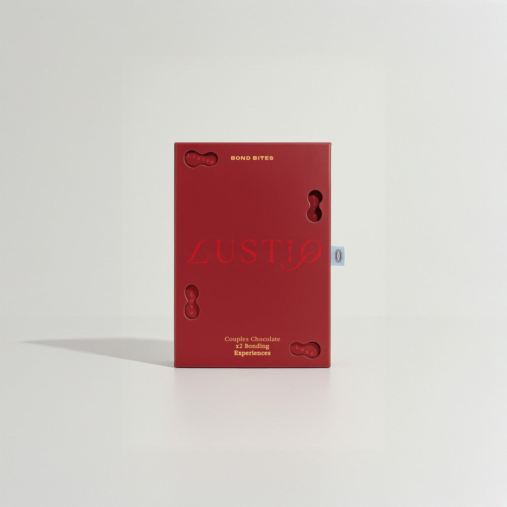 Lustiq Bond Bites – különleges étcsokoládé pároknak (2db)