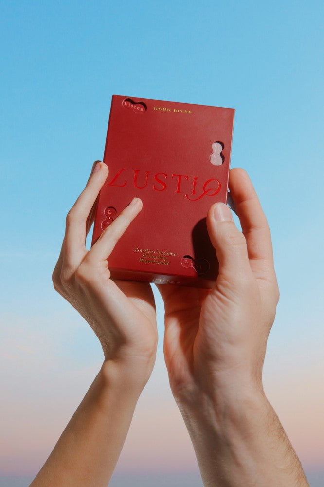 Lustiq Bond Bites – különleges étcsokoládé pároknak (2db)